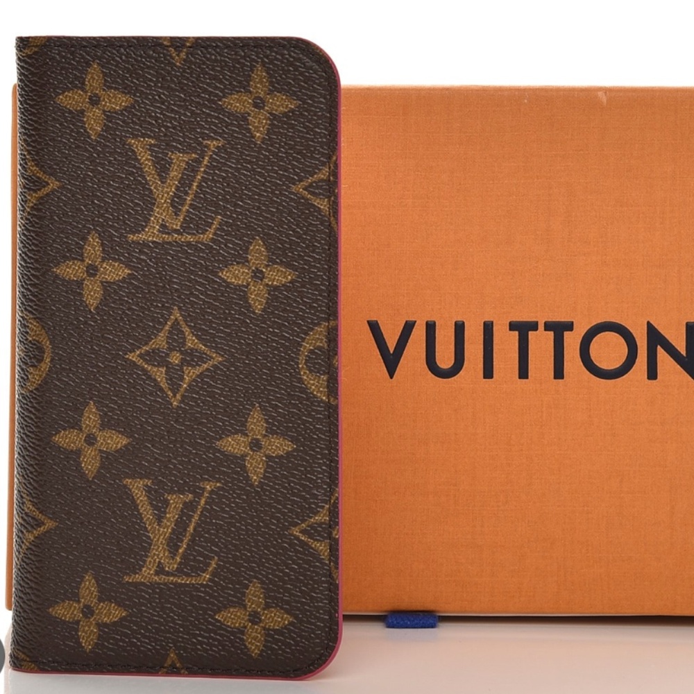 Authentic Louis Vuitton iPhone X Folio